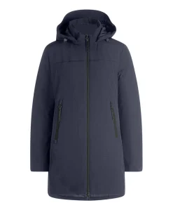 Dames jas blauw