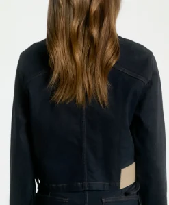 Dames jas blauw