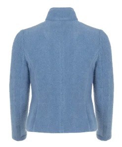 Dames jas blauw