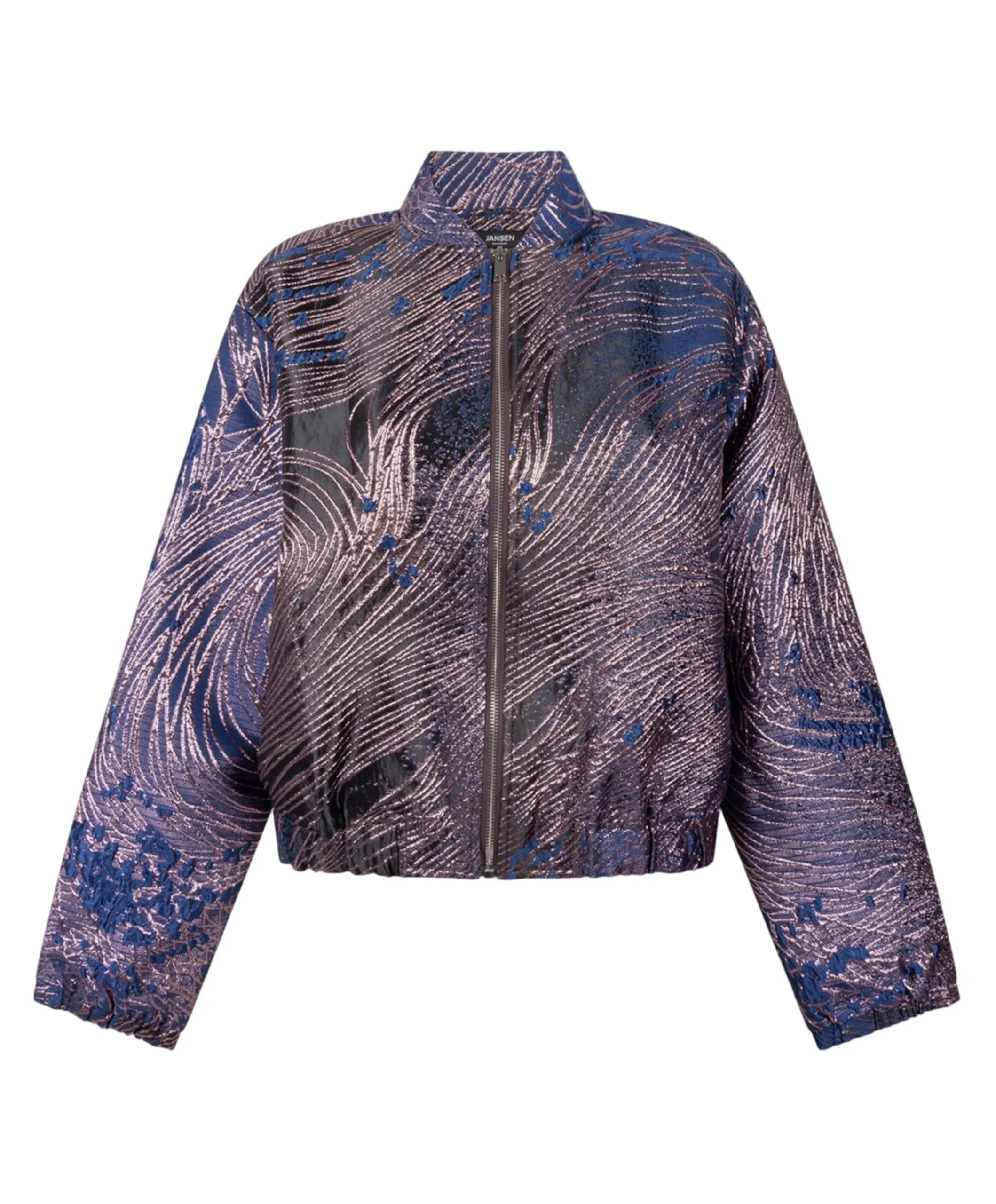 Dames jas blauw