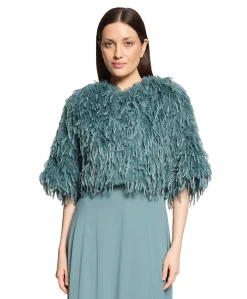 Dames jas blauw