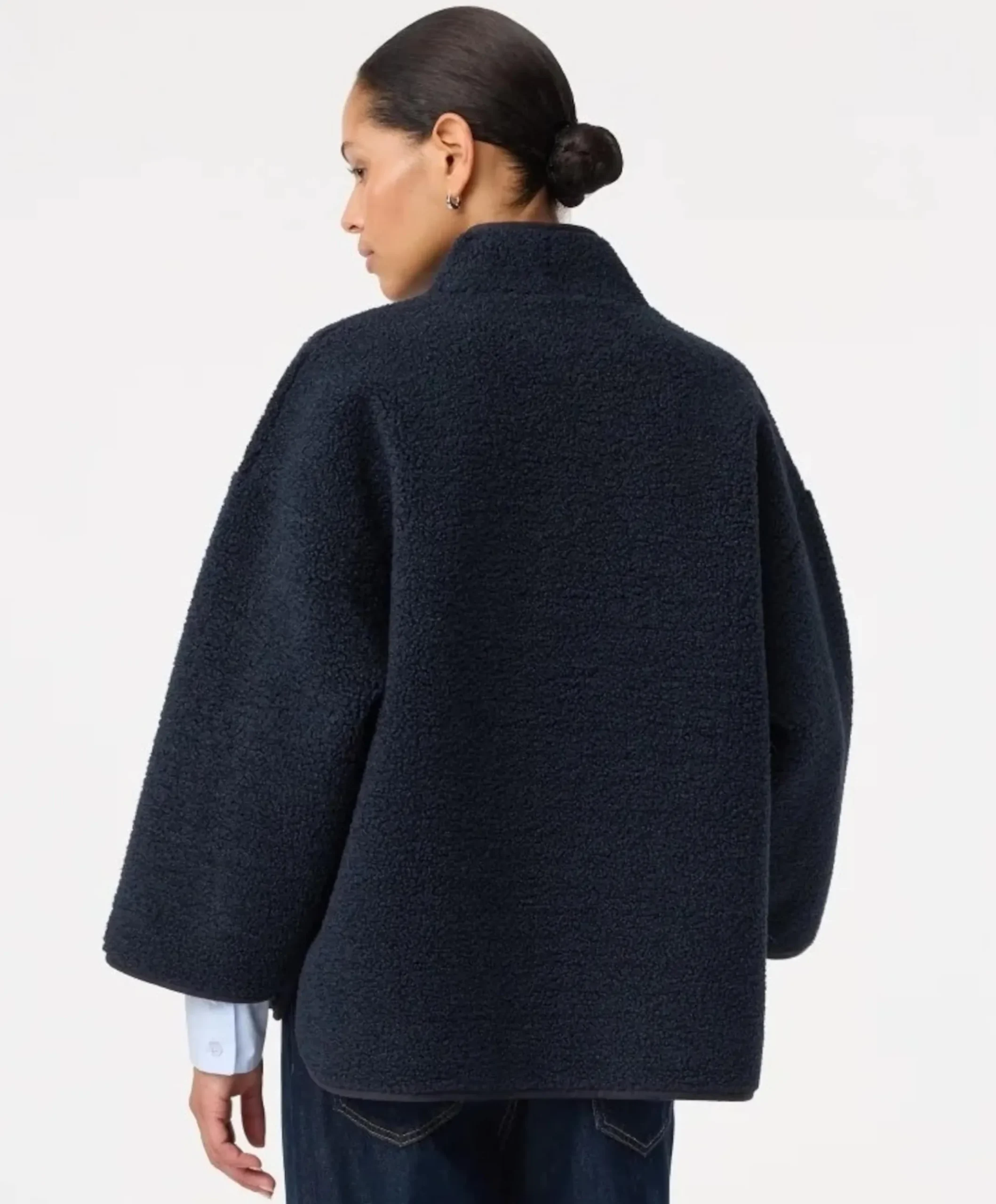 Dames jas blauw