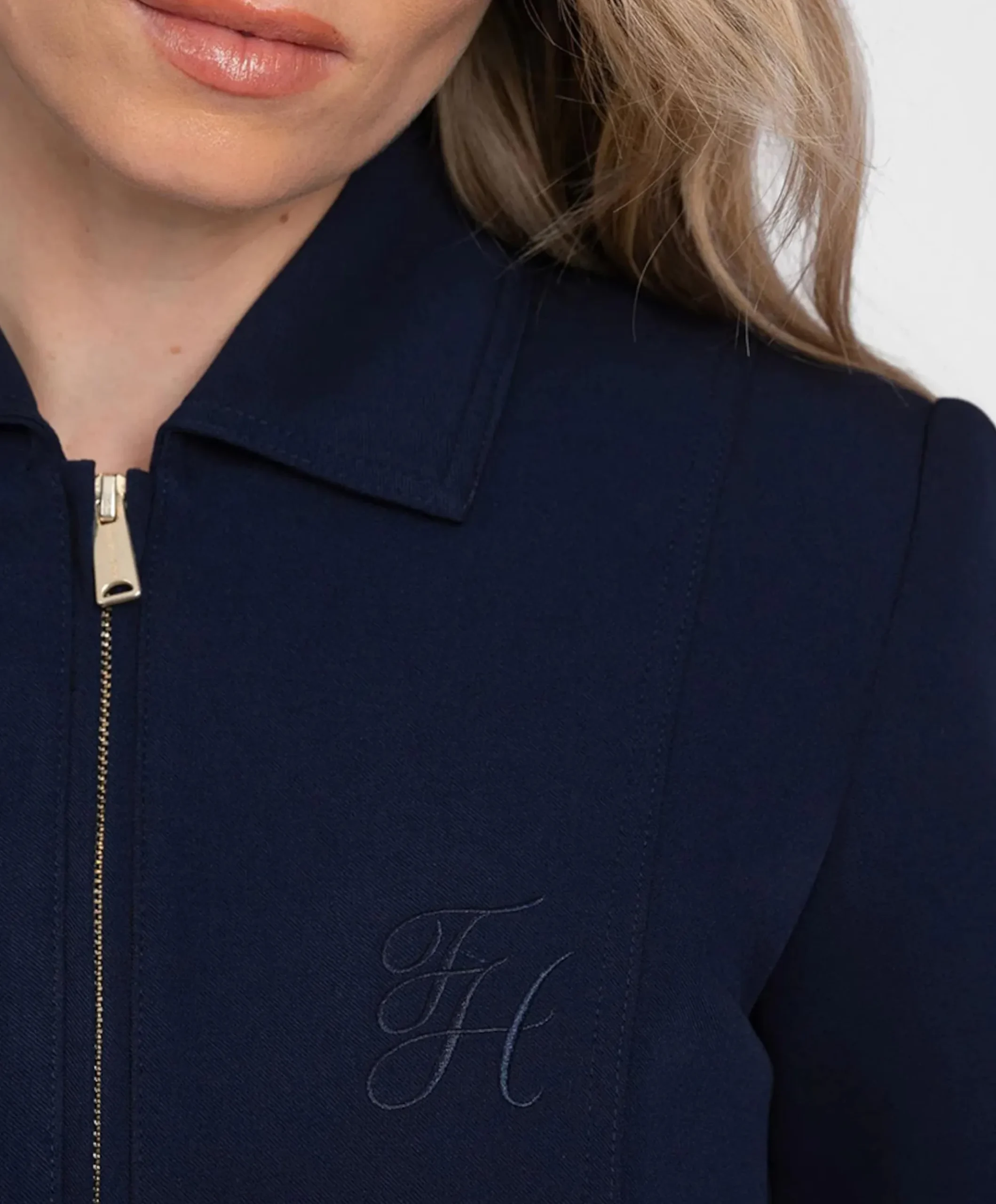 Dames jas blauw