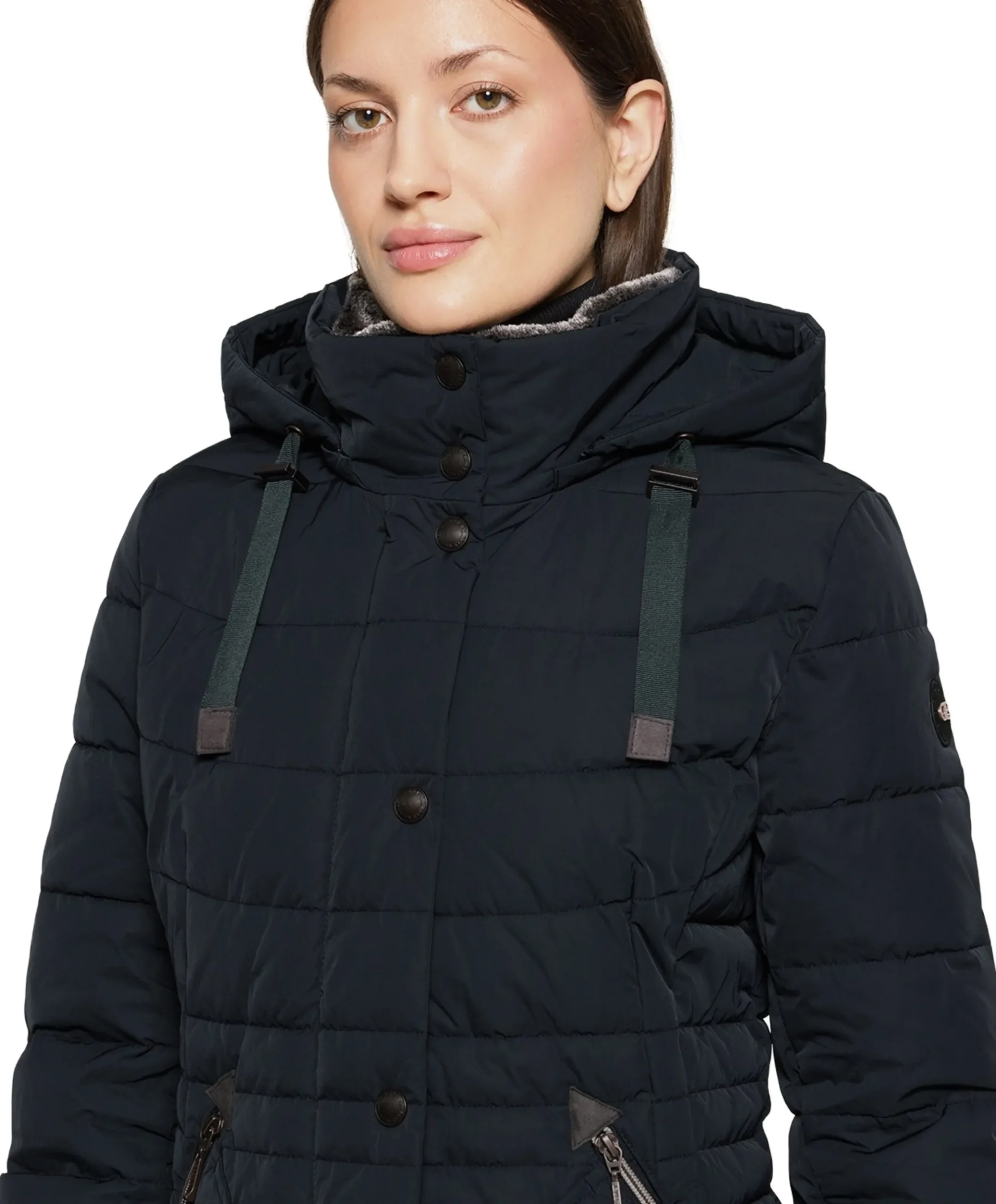 Dames jas blauw