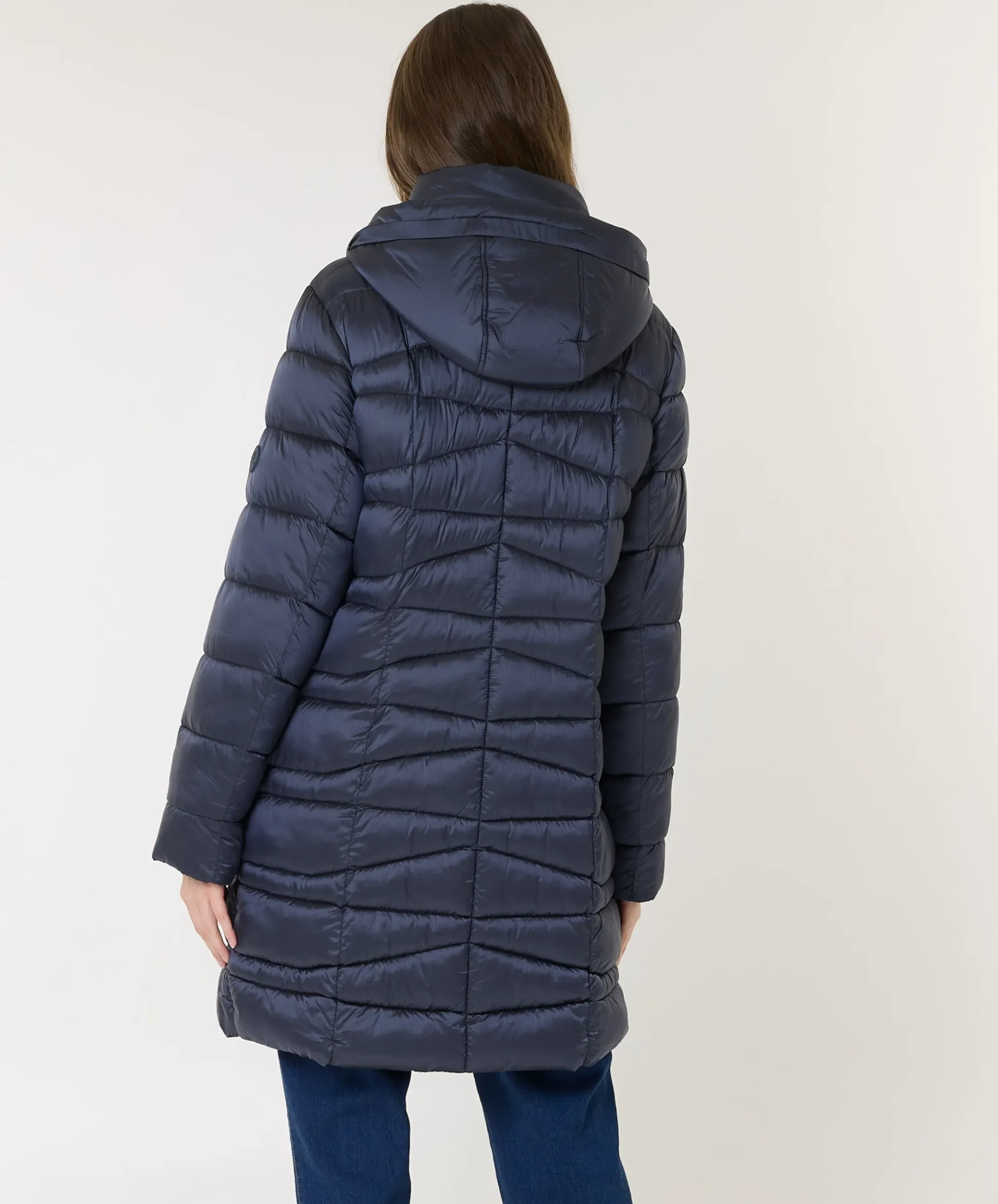 Dames jas blauw