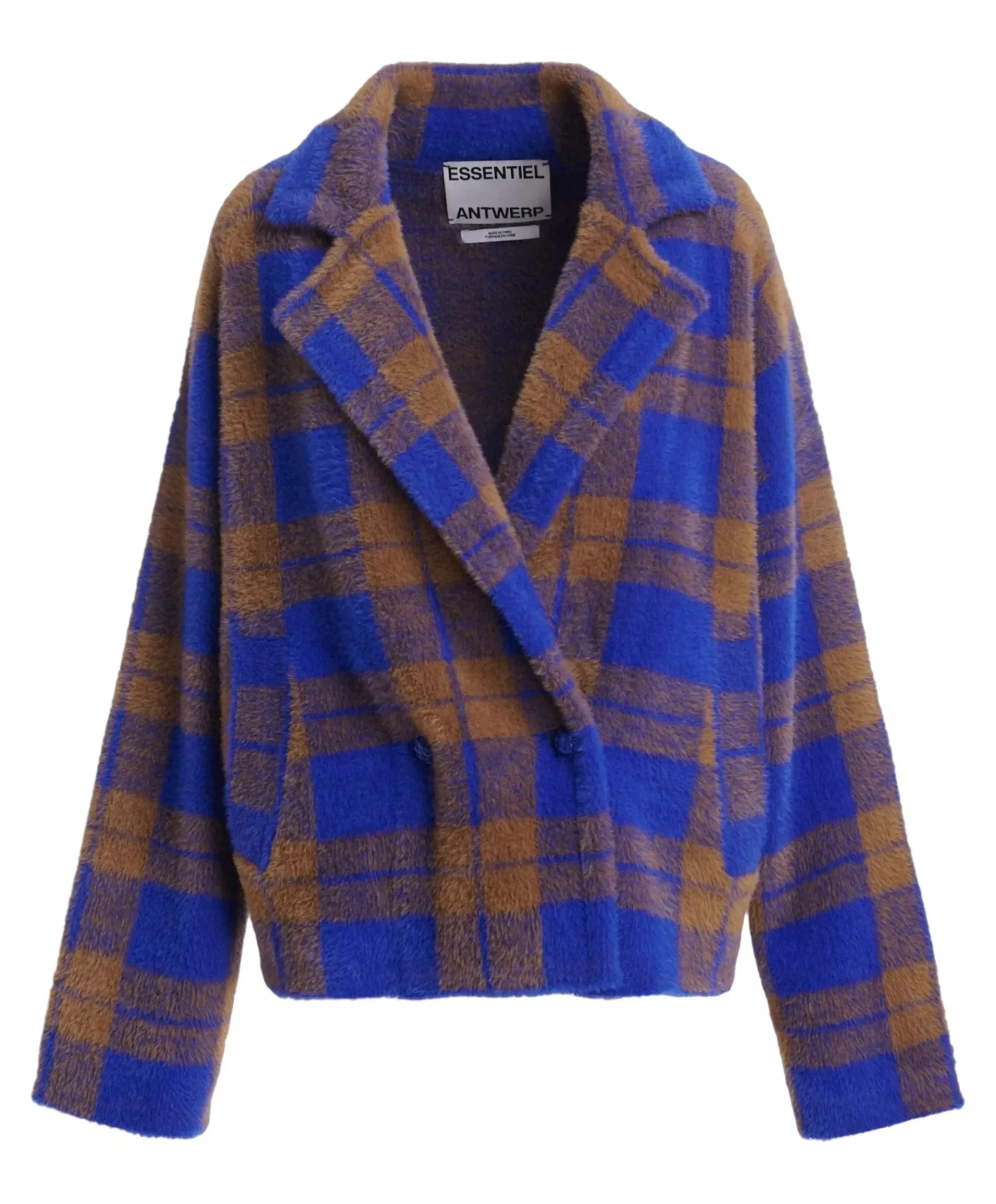 Dames jas blauw