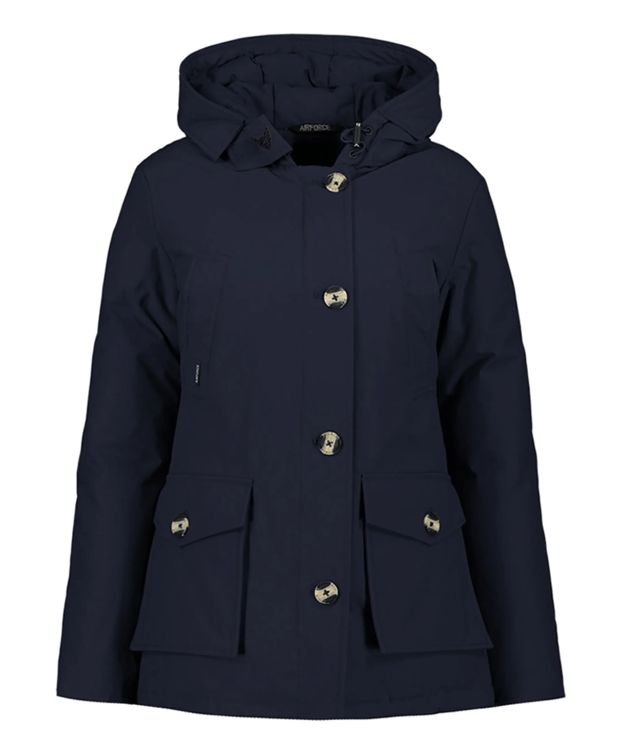 Dames jas blauw