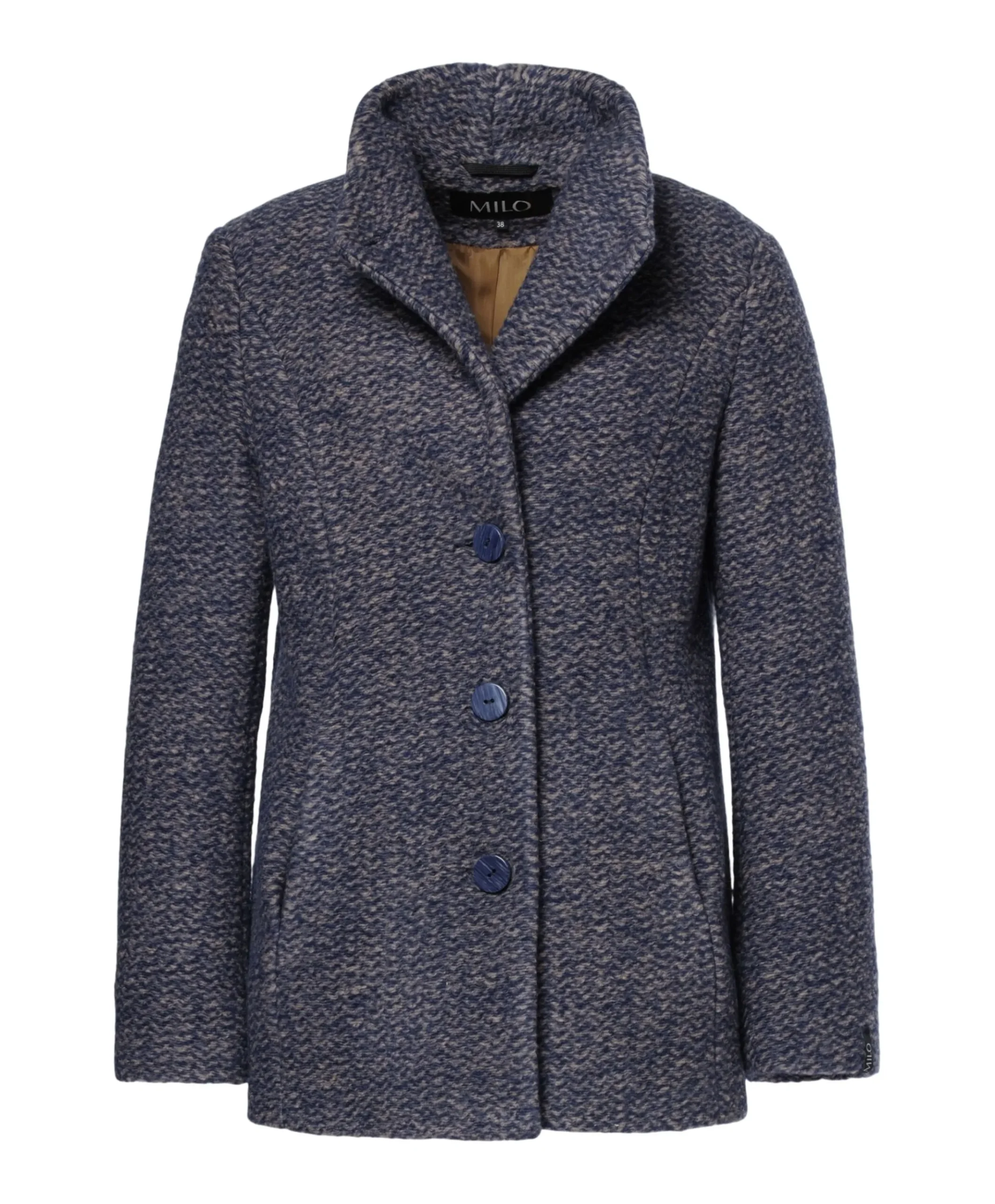 Dames jas blauw