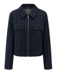 Dames jas blauw
