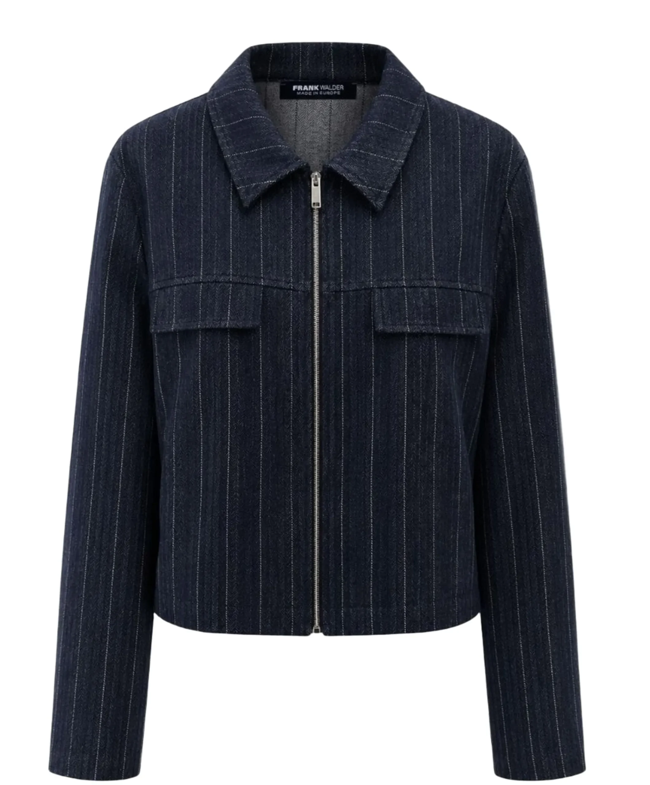 Dames jas blauw