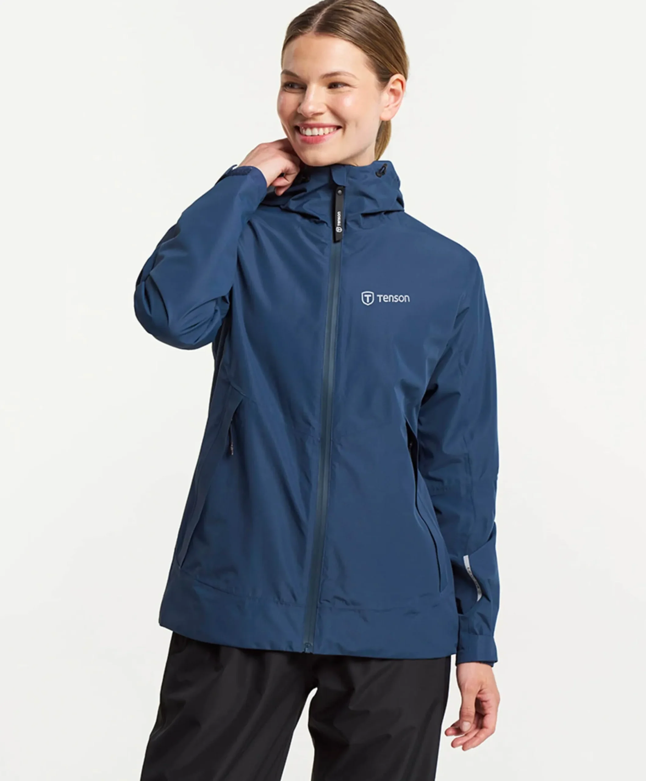 Dames jas blauw