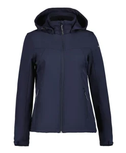 Dames jas blauw