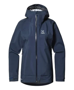 Dames jas blauw