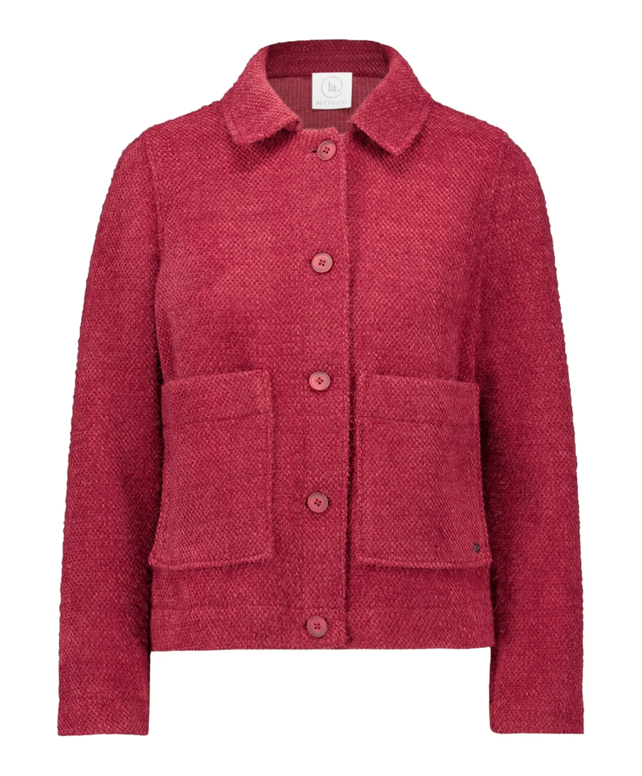 Dames jas bordeaux