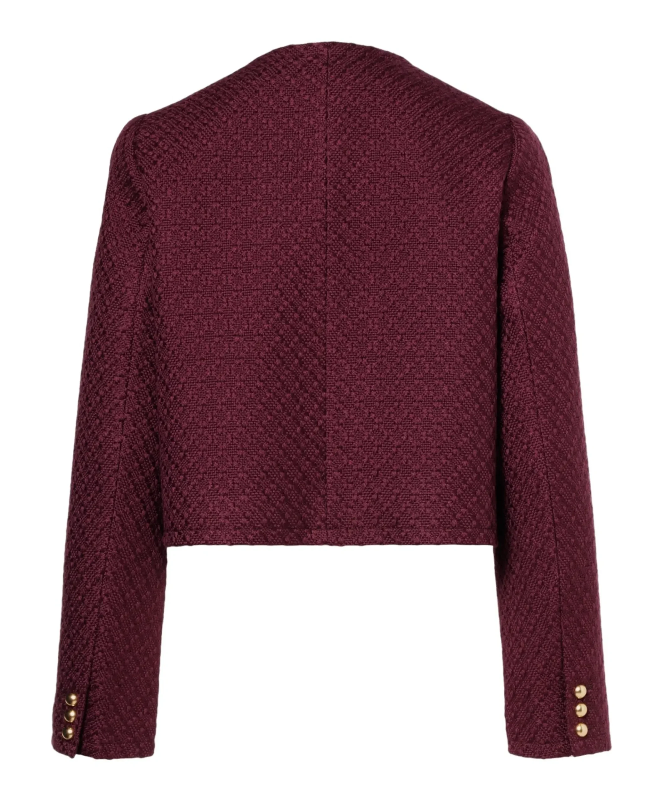 Dames jas bordeaux