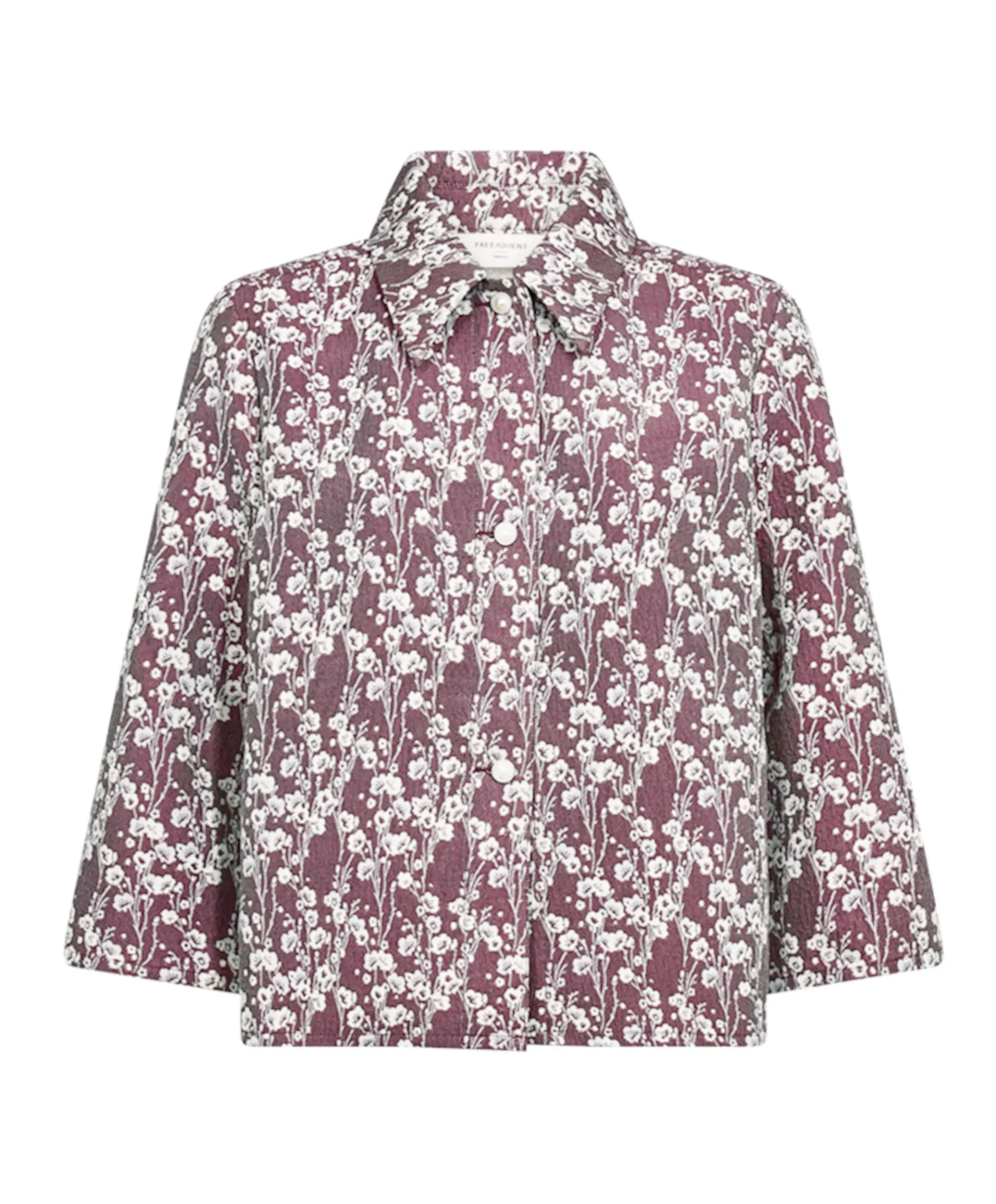 Dames jas bordeaux