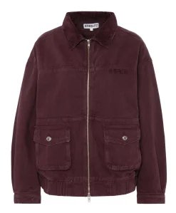 Dames jas bordeaux