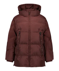 Dames jas bordeaux