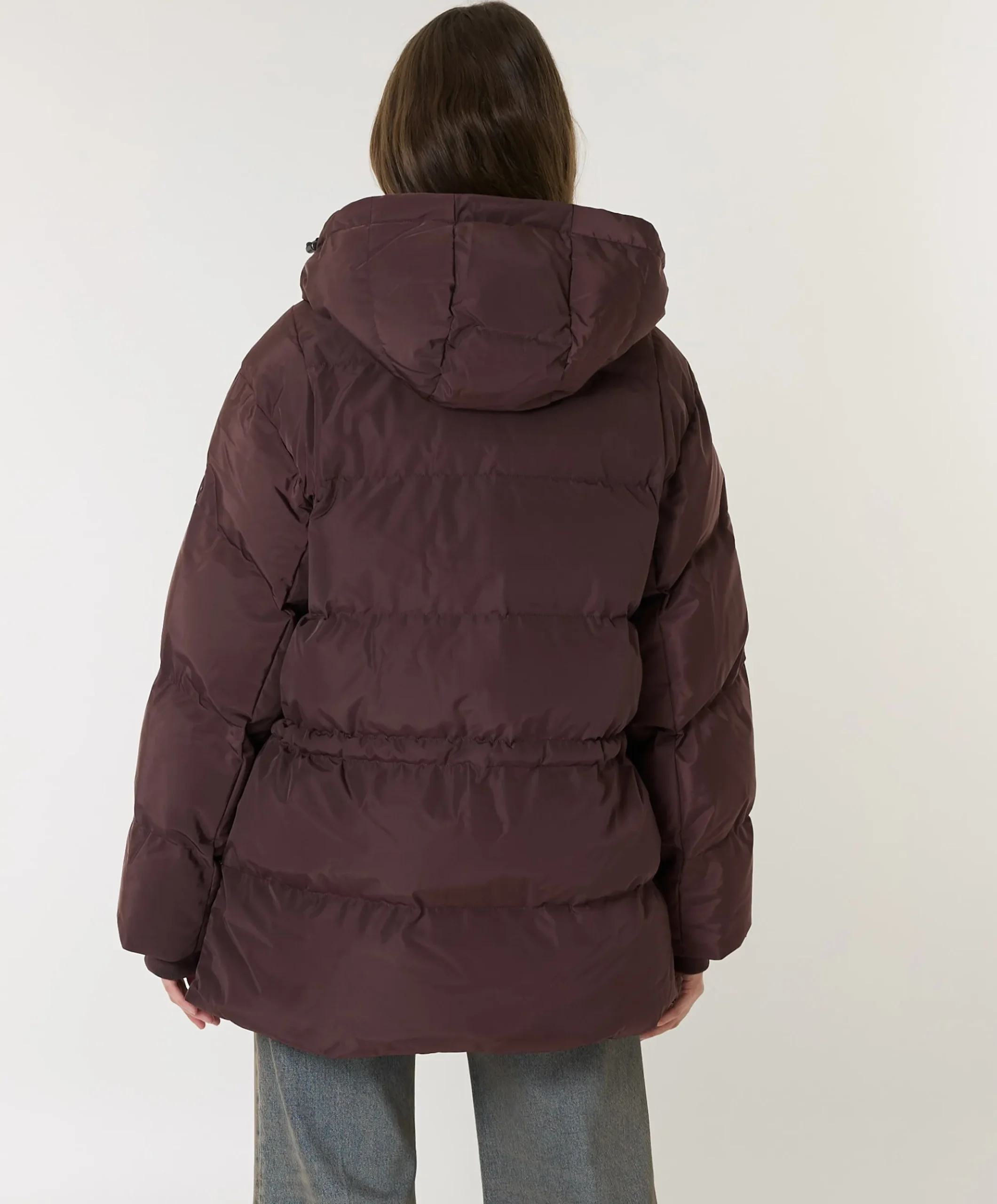 Dames jas bordeaux