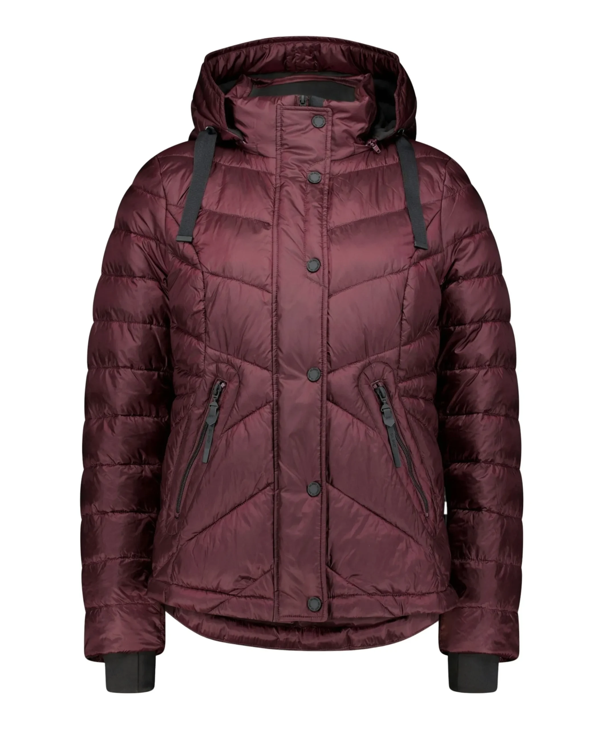 Dames jas bordeaux