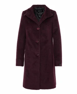 Dames jas bordeaux