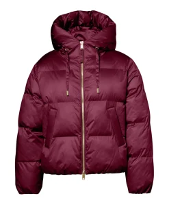 Dames jas bordeaux