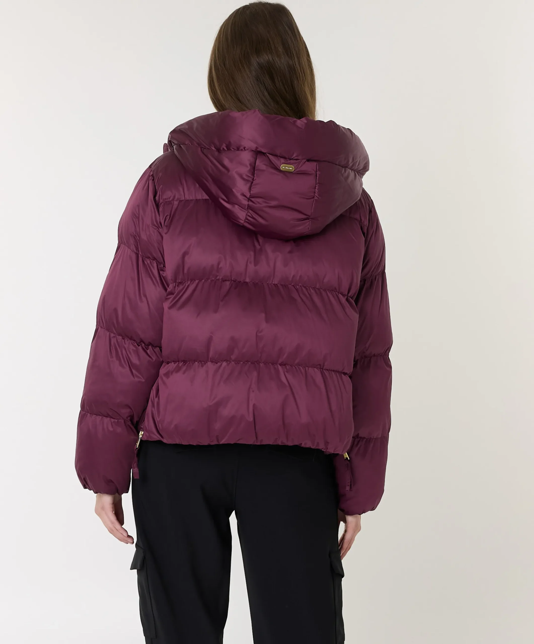 Dames jas bordeaux