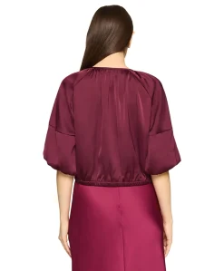 Dames jas bordeaux