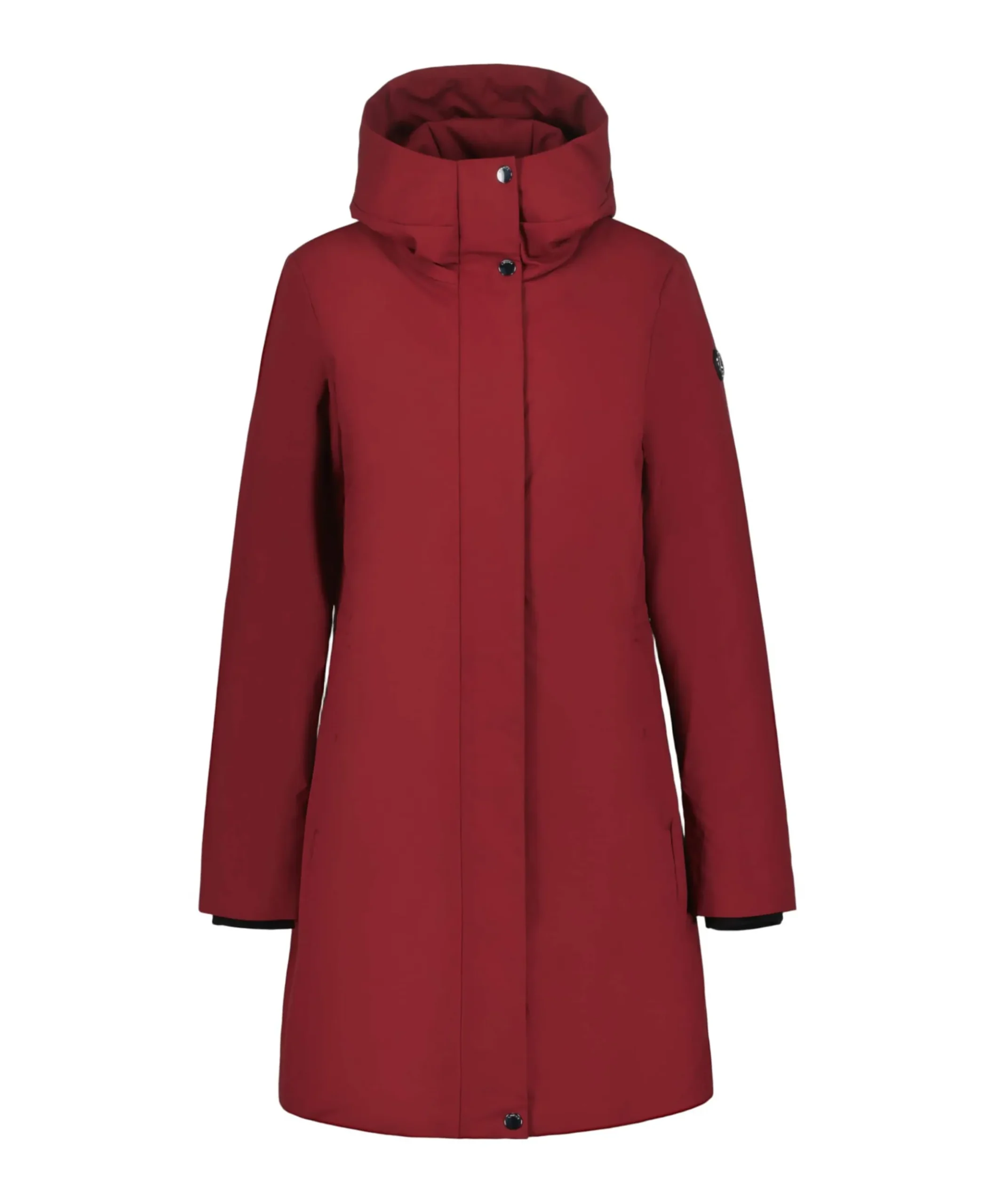 Dames jas bordeaux