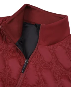 Dames jas bordeaux