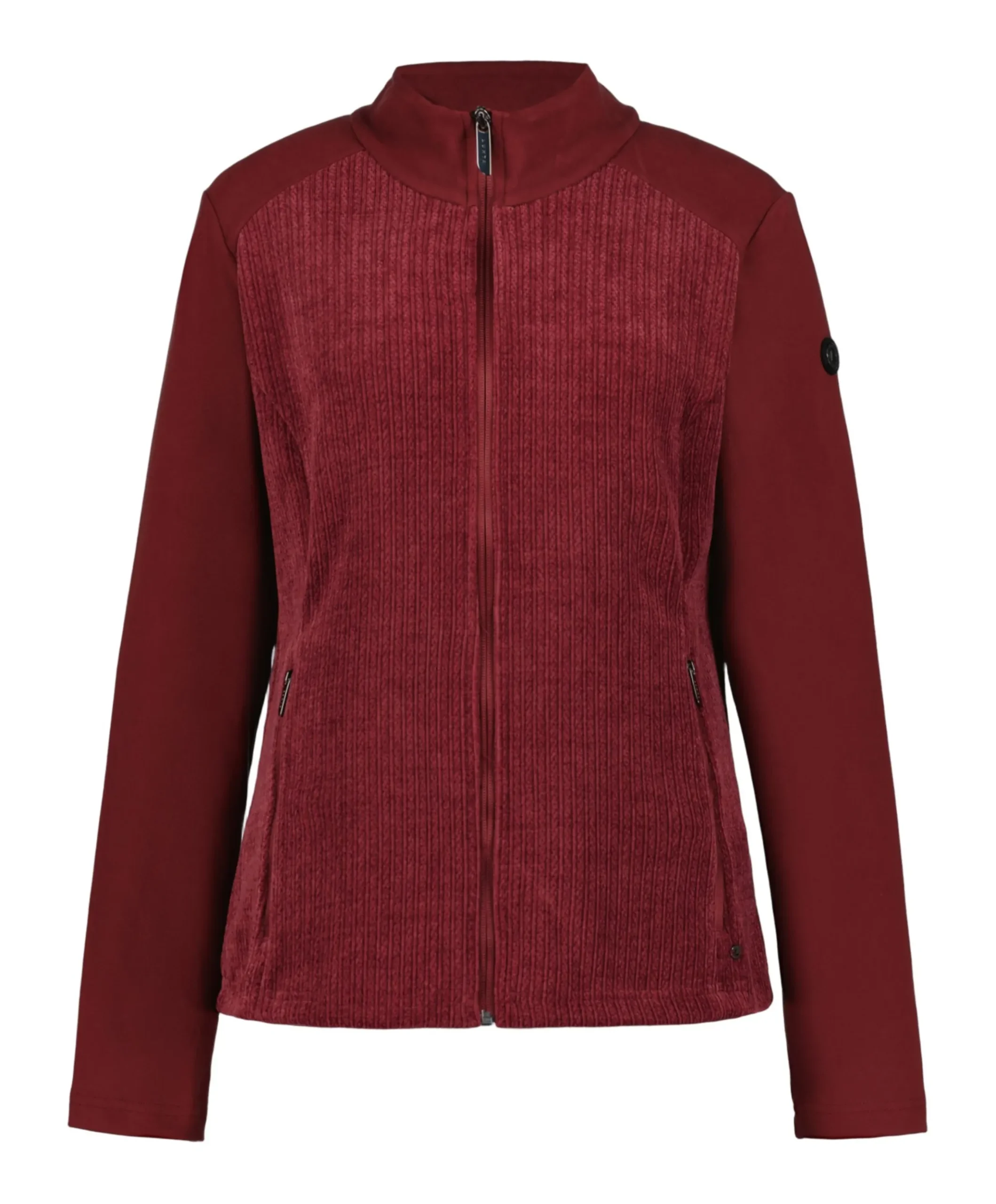 Dames jas bordeaux