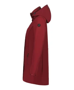 Dames jas bordeaux
