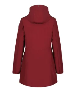 Dames jas bordeaux