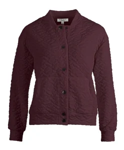 Dames jas bordeaux