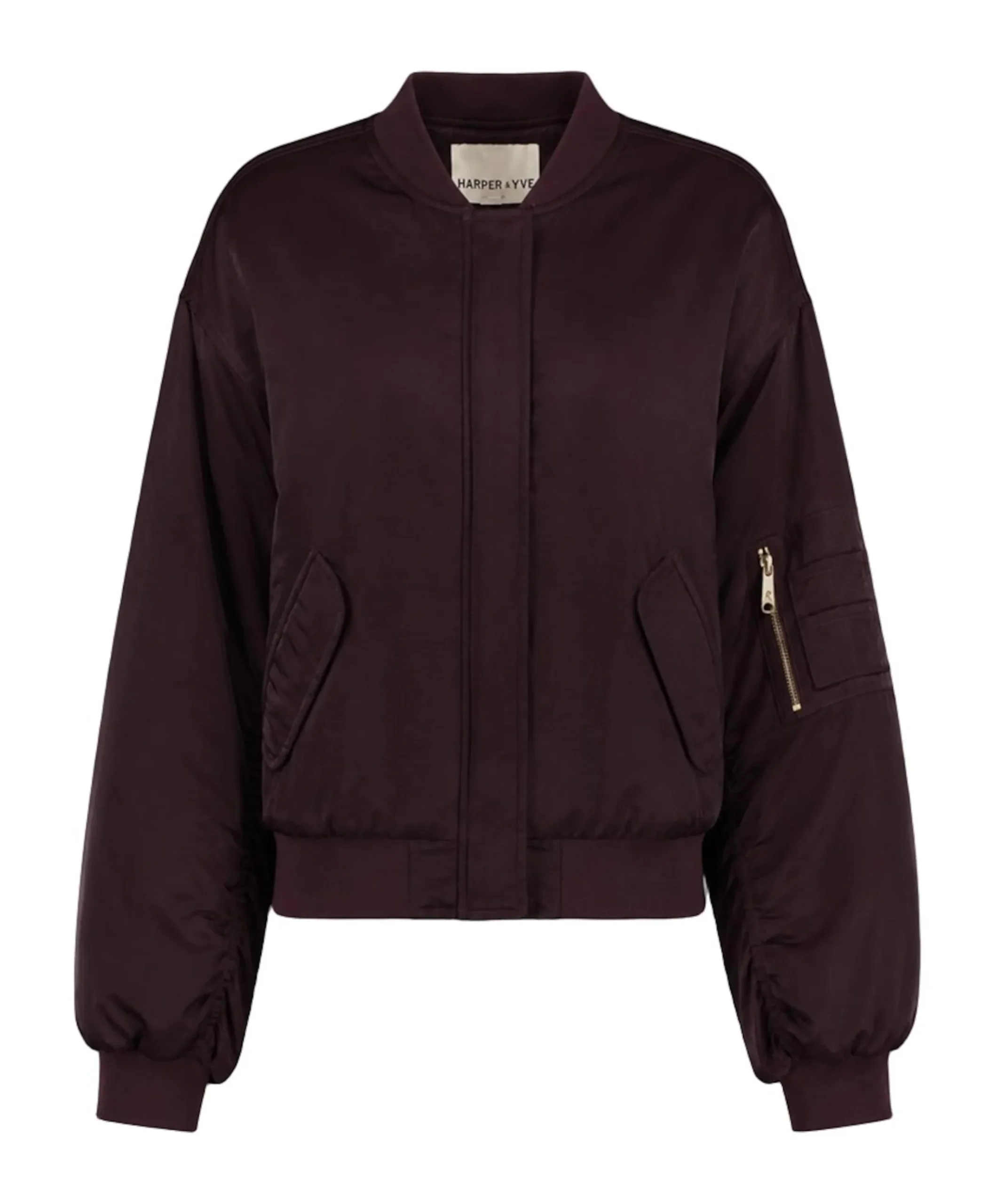 Dames jas bordeaux