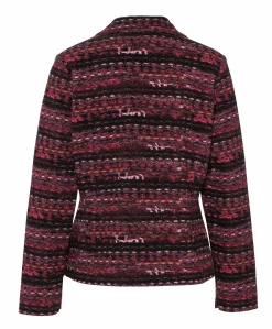 Dames jas bordeaux