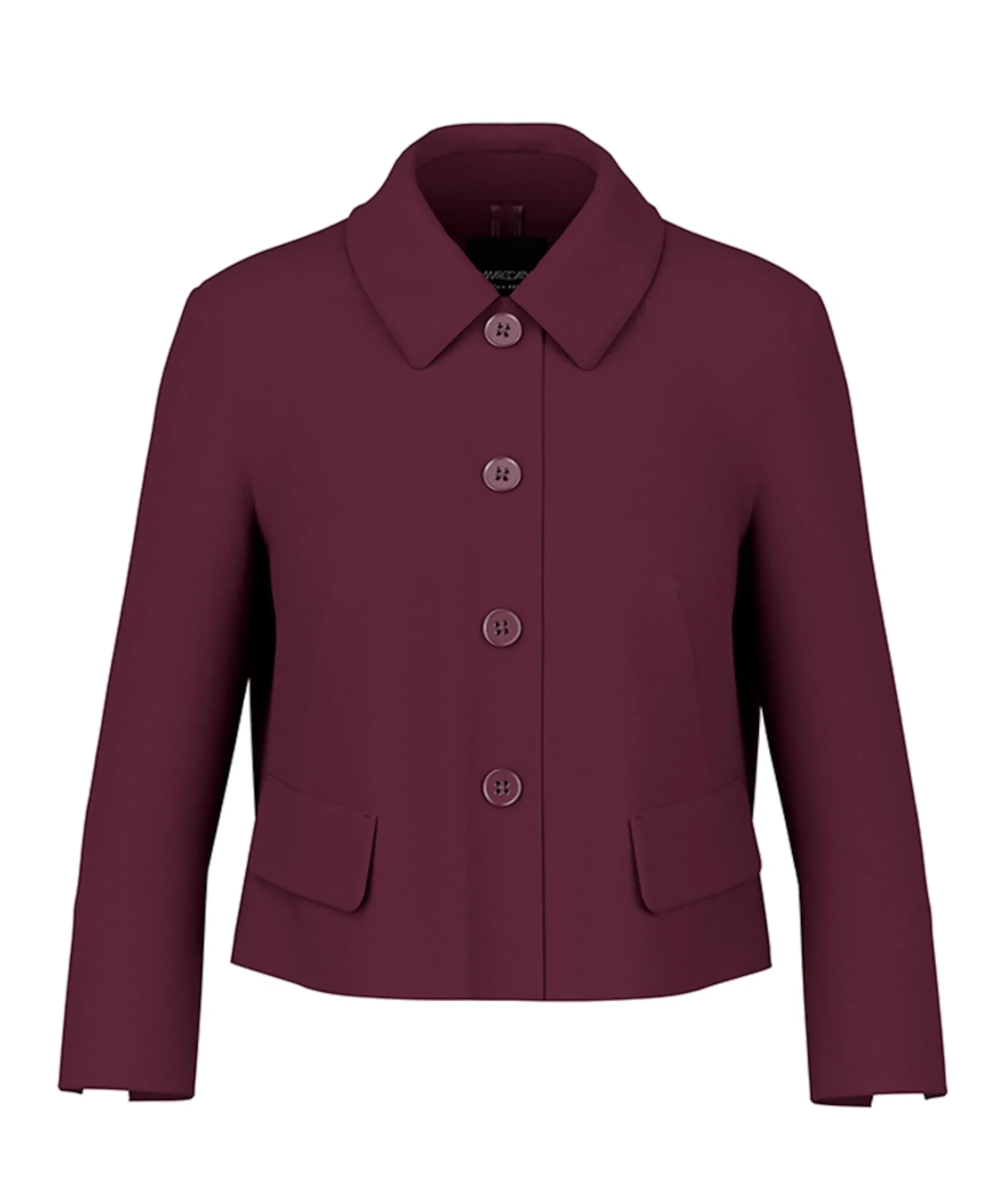 Dames jas bordeaux