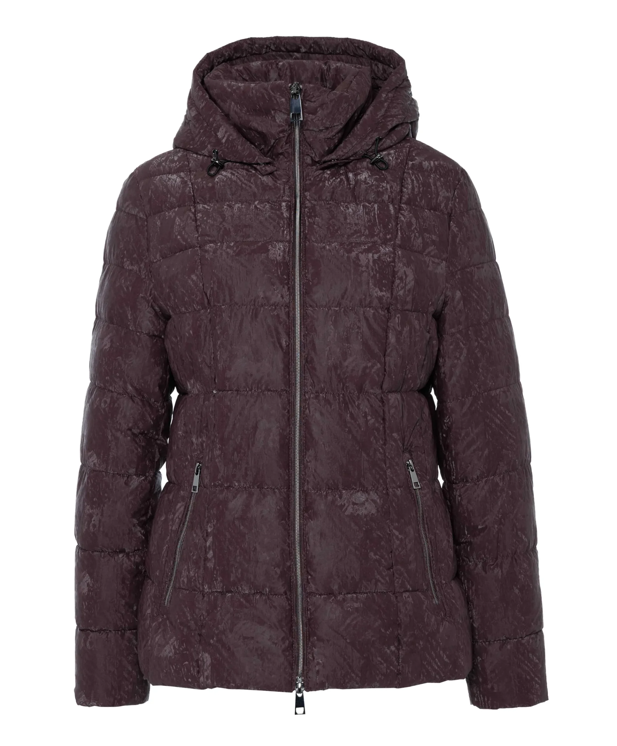 Dames jas bordeaux