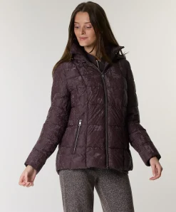 Dames jas bordeaux