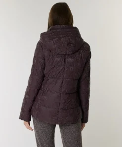 Dames jas bordeaux