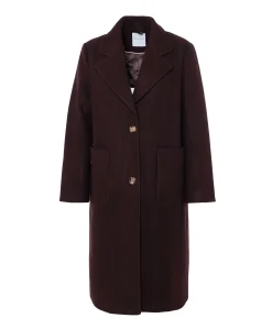 Dames jas bordeaux