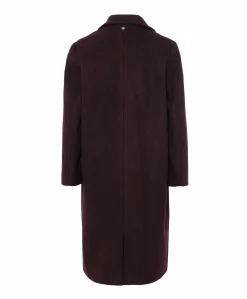 Dames jas bordeaux