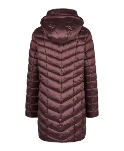 Dames jas bordeaux