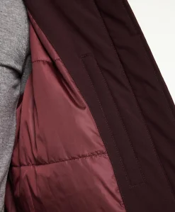 Dames jas bordeaux