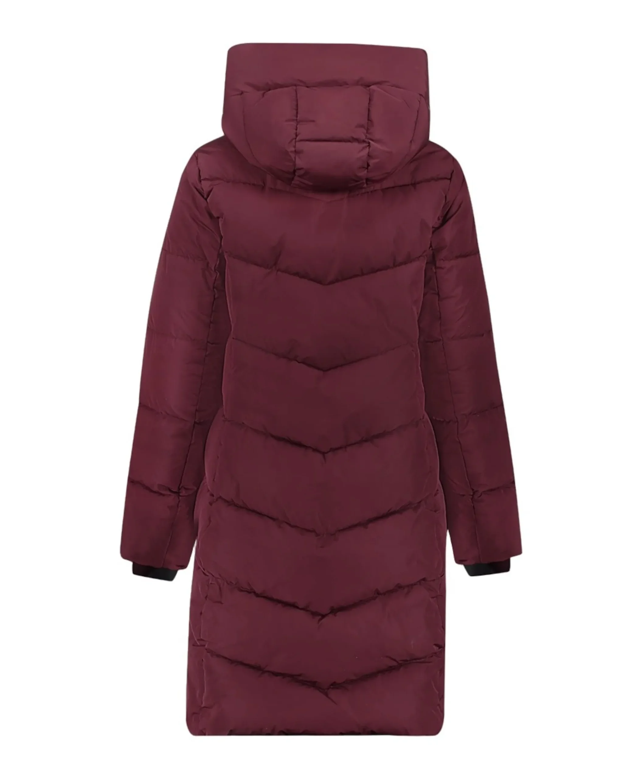 Dames jas bordeaux