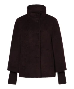 Dames jas bordeaux