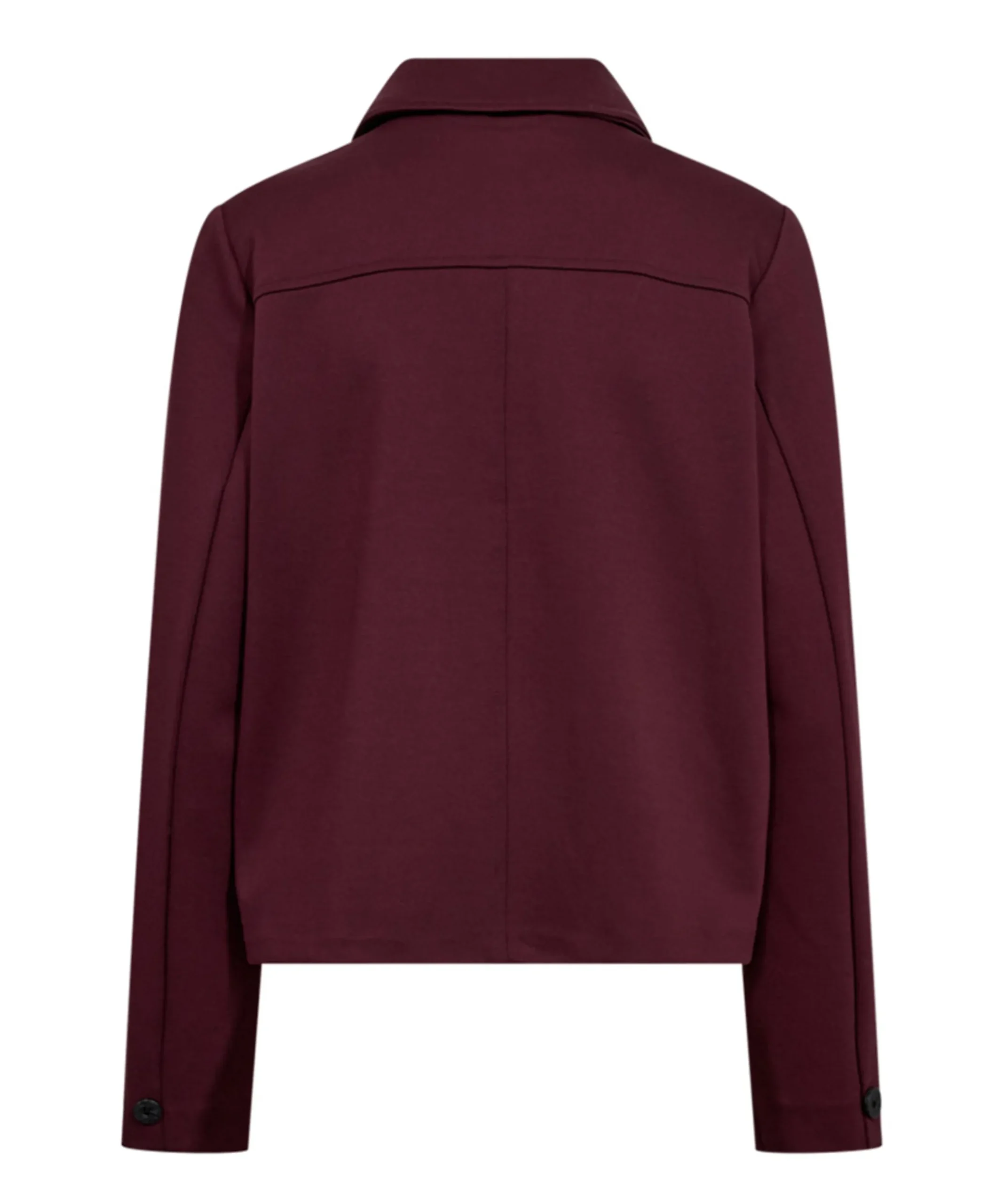 Dames jas bordeaux