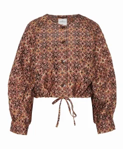 Dames jas bordeaux