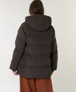 Dames jas bruin