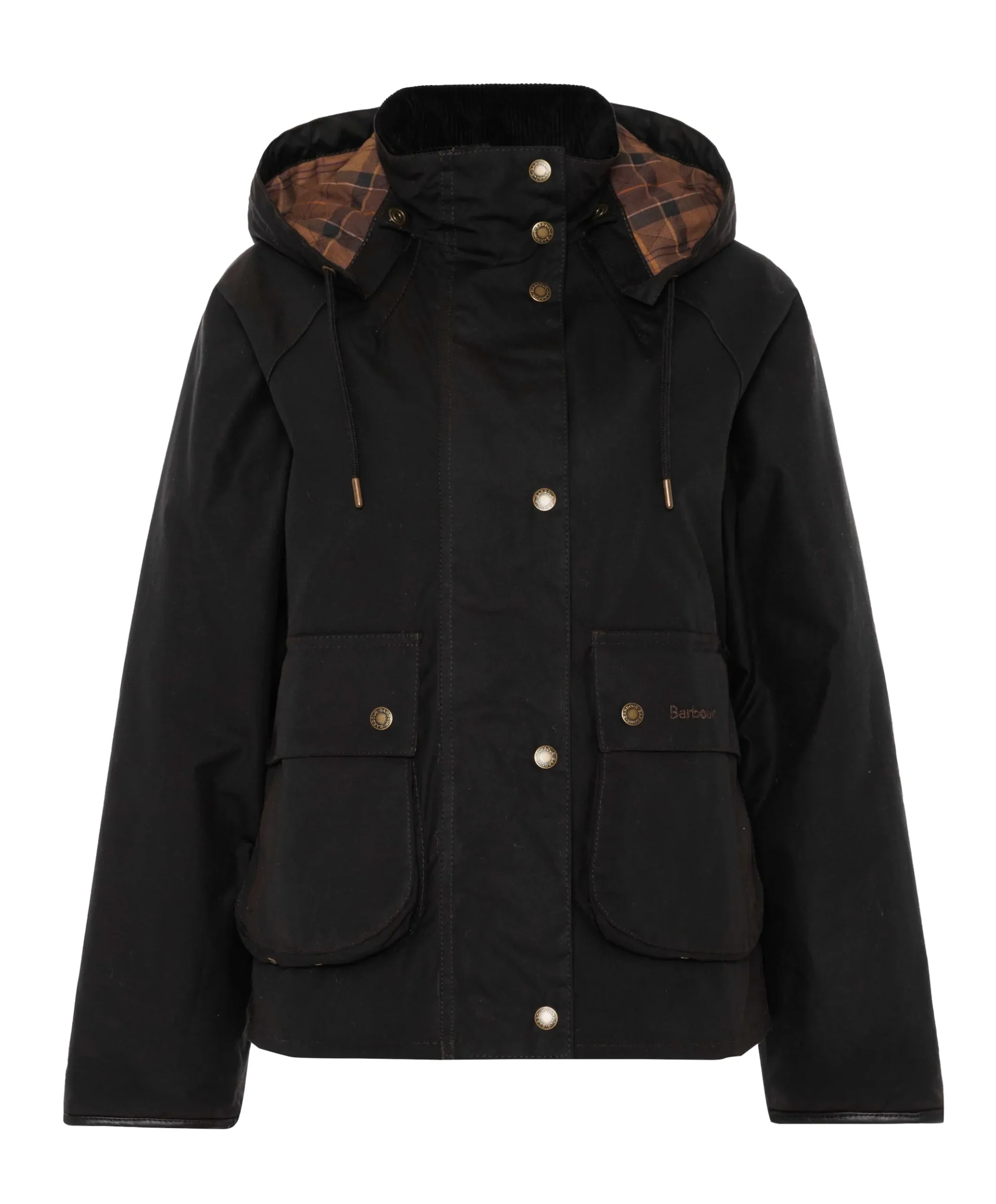 Dames jas bruin
